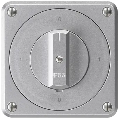 Interrupteur rotatif ENC robusto IP55 S0/1P aluminium pour combinaison 