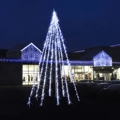 Dispositivo per asta bandiera System LED Extra bianco 8 partenze da avvitare 