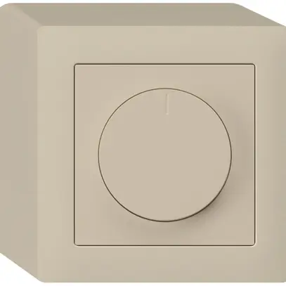 AP-Drehdimmer Universal Hager kallysto 20…400W/VA beige 