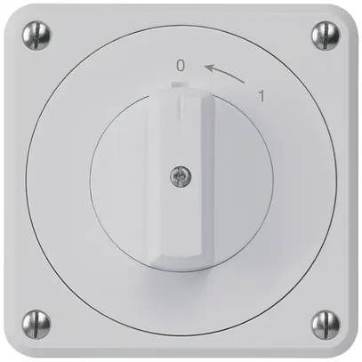 Contact pivotant ENC robusto IP55 gris 1P 