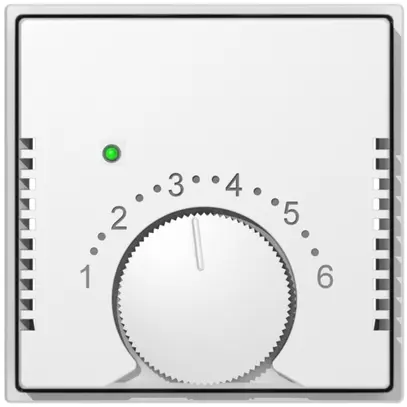 Termostato ambiente ABB SIDUS E indicatore, bianco 