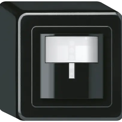 Détecteur de mouvement AP Hager basico Q 3 fils noir 