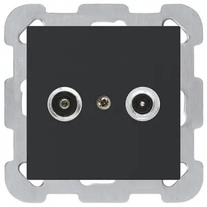 Presa antenna INC kallysto R/TV montaggio B 23dB 2GHz nero 