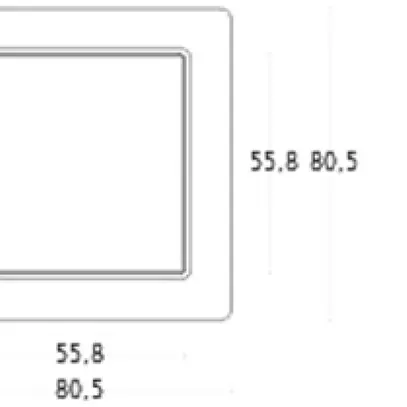 Pulsante AP Steinel PB2-Bluetooth 15×81×81mm bianco 