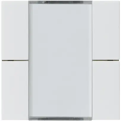 Kit frontale Hager kallysto 4×KNX systemlink/easylink bianco 