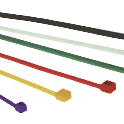 Fascetta nylon 2.5×203mm bianco 