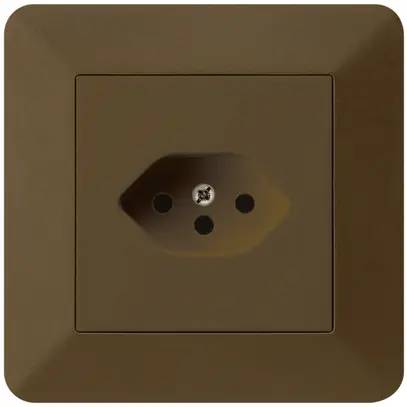 Presa INC kallysto.trend T13 marrone con protezione bambini 