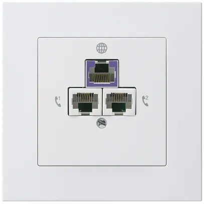 Presa di ritorno INC kallysto.pro per 2 DSL bianco 