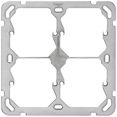Placca di fissaggio Hager grd.2×2 137×137mm 