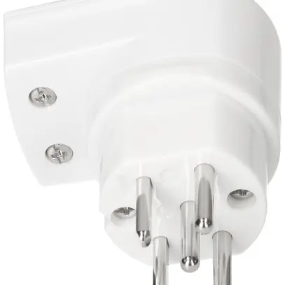 Stecker MH TH T15 3L+N+PE 10A 400/250V vertikal für Kabel Ø8…12.5mm ws 