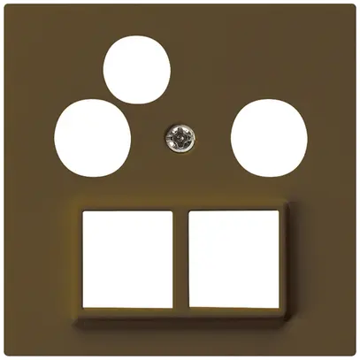 Plaque frontale HMS kallysto pour R/TV-données brun 