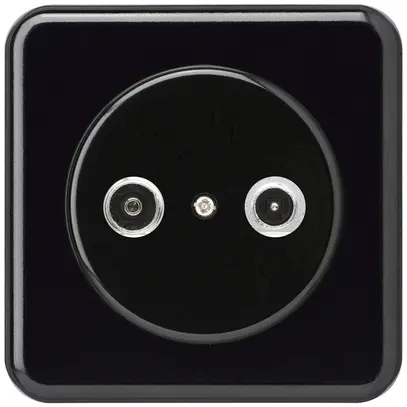 Presa d'antenna INC basico TV-R mont.C 11dB 2GHz nero 