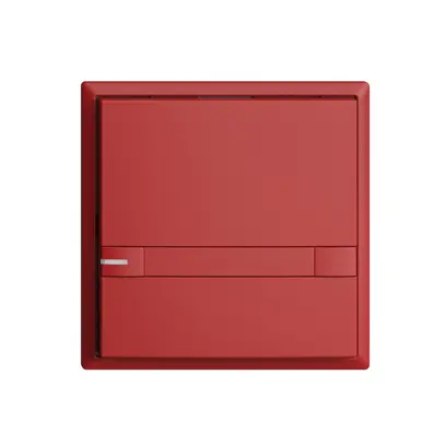 Poussoir ENC KNX 1× EDIZIOdue colore berry RGB avec LED avec insert papier 