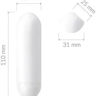 Rilevatore di movimento RF AP Plejd WMS-01 90° ≤7m a batteria Bluetooth bianco 