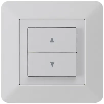Interruttore per tapparelle INC kallysto.trend 2 tasti di comando grigio chiaro 