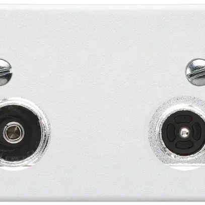 Prise d'antenne FLF Hager R-TV 19dB 2GHz blanc 