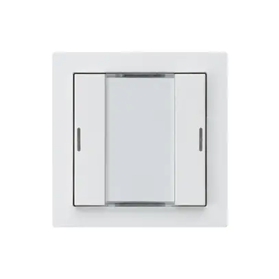 Poussoir ENC kallysto A KNX 2× LED RGB s/e-link blanc 