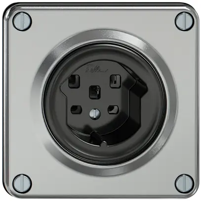 Presa ELEMENT SNAPFIX® 1×tipo 25 16A 440V IP20 all 