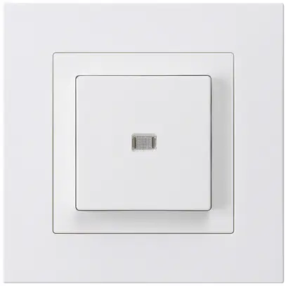 Pulsante luminoso INC kallysto.pro A-R/1P bianco 