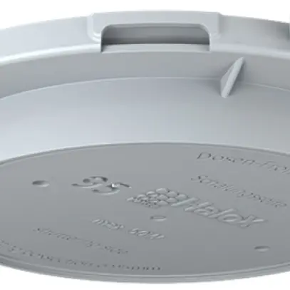 Placca frontale HaloX 100 per calcestruzzo in opera, uscita Ø95mm 