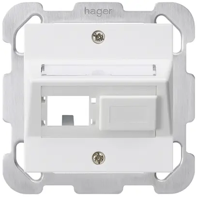 Kit di montaggio INC kallysto R&M freenet bianco con piastra di fissaggio 