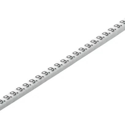 Marqueur de conducteur Weidmüller CLI C CD p.Ø1…3mm 3×3.4mm impression: 7, blanc 