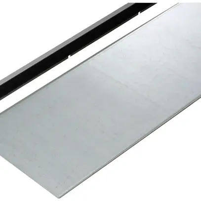 Couvercle avec brosse Hager pour BKB 85×250mm 