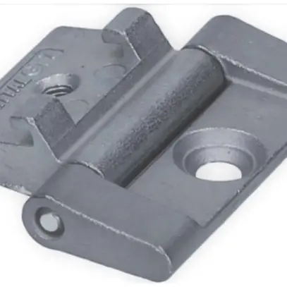 Charnière de couvercle Rittal KX, pour petit boîtier, zinc 