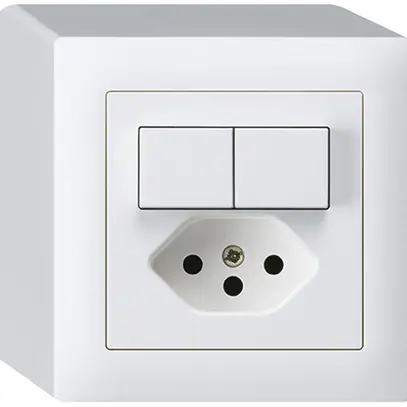 Combinaison AP 1/3+3/1P+T13 blanc kallysto 