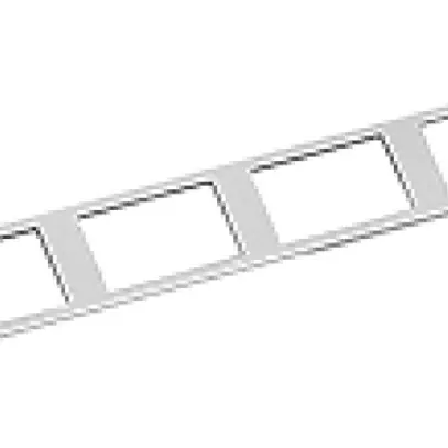 Placca frontale FLF 19" Minkels 1UA 6×FLF, all 