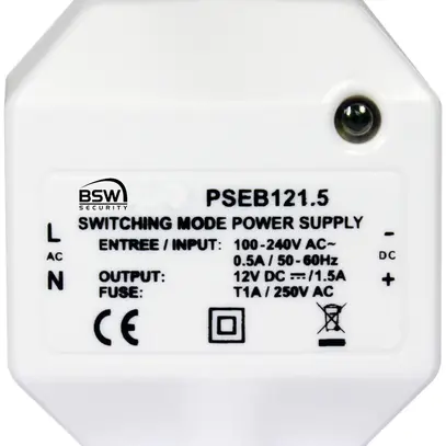 Alimentazione INC BSW 12VDC 1.5A 