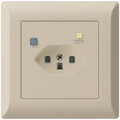 Presa INC KLI T23 FI 30mA beige 