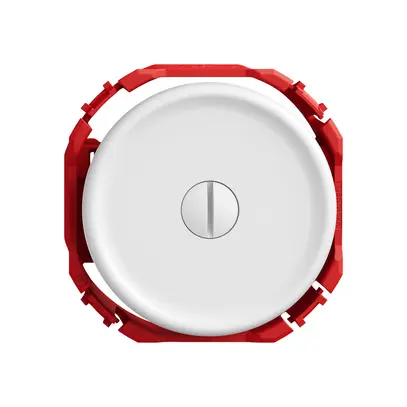 Blindabdeckung STANDARDdue SNAPFIX® Frontscheibe 53mm für Bohrung 50mm ws 