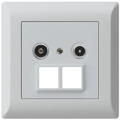 Presa multimedia INC kallysto.line R/TV 10.5dB 2GHz grigio chiaro 