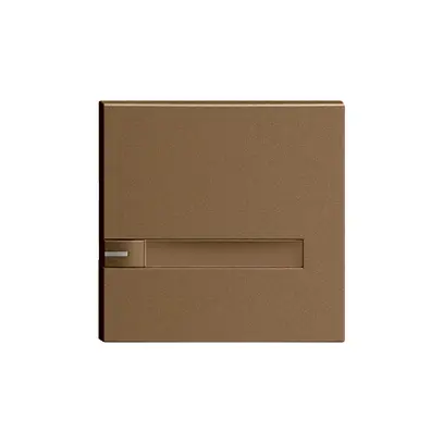 Taste 1/1 KNX/UNI-Taster mit LED & Papiereinlage EDIZIOdue Bedienung 1×coffee 