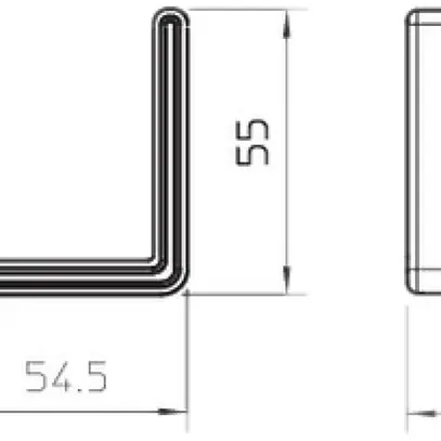 Capuchon de protection Bettermann pour US 5 profils orange 