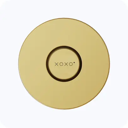 Akku-Tischleuchte X8 by xoxo, 3W, 2700K, gold 