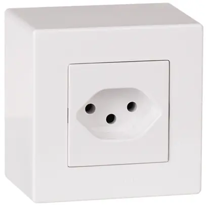 Prise AP ATO T13 blanc grd.I 