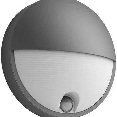 LED-Wandleuchte Capricorn PIR 6W 230V 600lm Ø214×78mm IP44 anthrazit 
