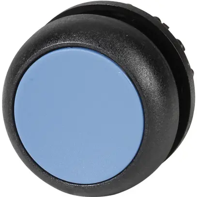 Pulsante ETN RMQ piatto nero, permanente, anello nero 