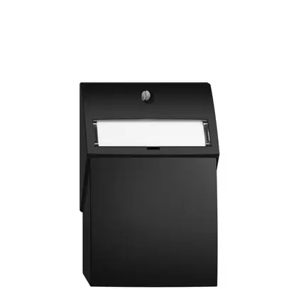 Kit de montage EDIZIOdue, avec capot de sortie droite, pour 2×RJ45, noir 