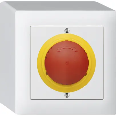 Contatto rotativo AP kallysto ARRESTO DI EMERGENZA bianco 