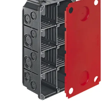 Scatola INC HSB Vario p.calcestruzzo costr.leggera 4×2 250×130×70mm . 