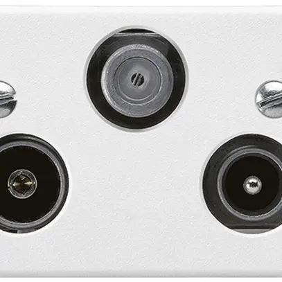 Prise d'antenne INC FLF R-TV-SAT blanc 