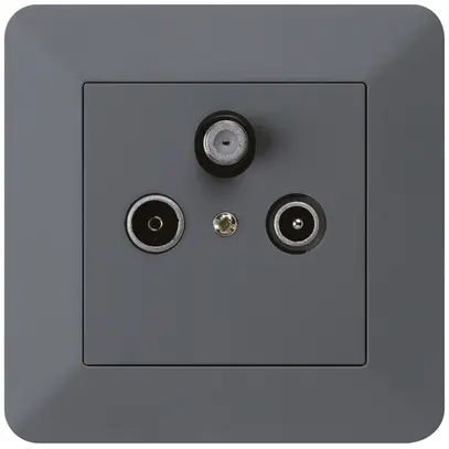 Presa antenna INC kallysto.trend R/TV/SAT antracite 