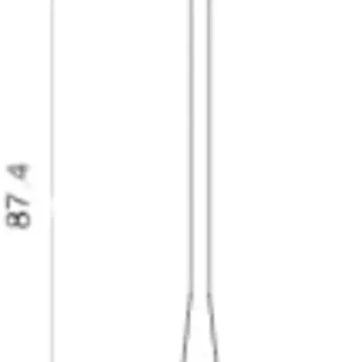 Cloison de séparation Bettermann pour canal d'installation WDK 100×2000mm PVC 