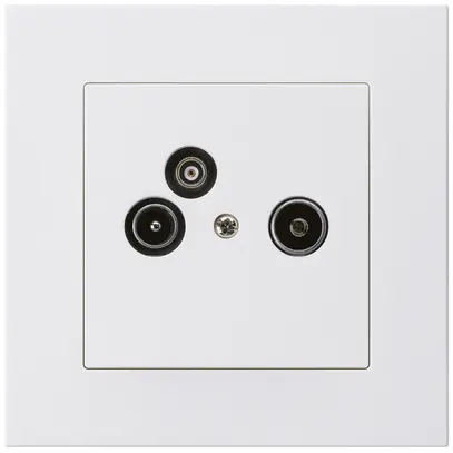 Presa antenna INC R/TV/dati kallysto.pro 19dB bianco 