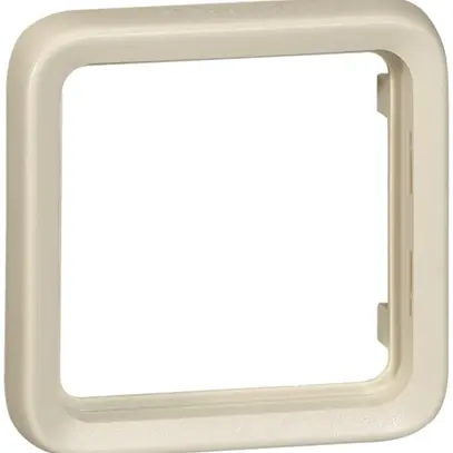Placca di montaggio INC PLEXO 1×1 bianco 
