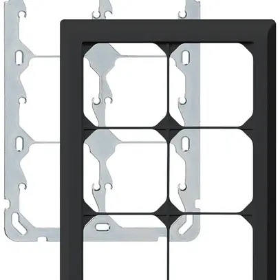 Intestazione INC kallysto.line 3×2 nero verticale 