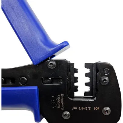 PV-Crimpzange ELBRO mit Einsatz für MC4/2.5…6mm² 